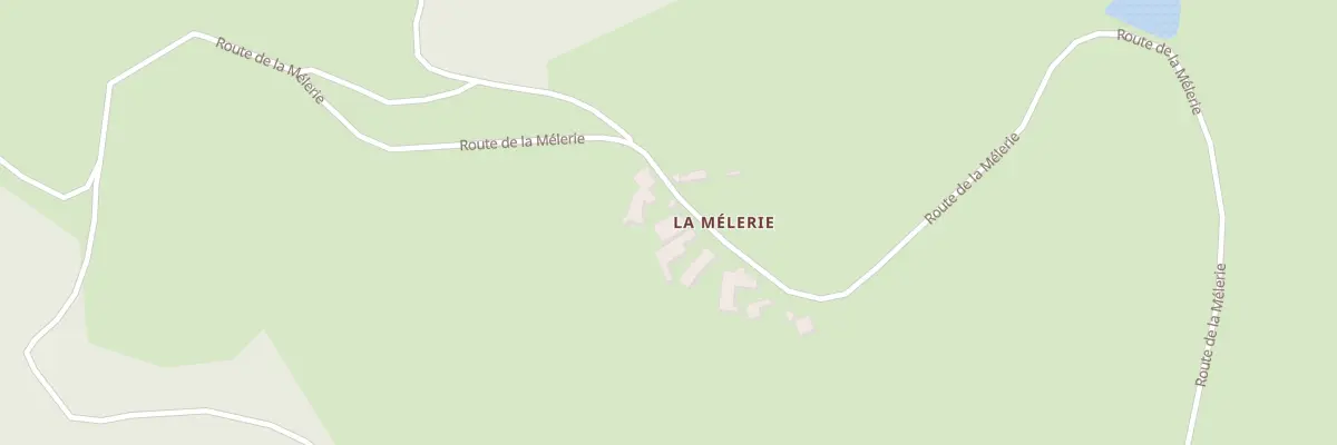 Plan du 58 Rte de la Mélerie à Cremeaux