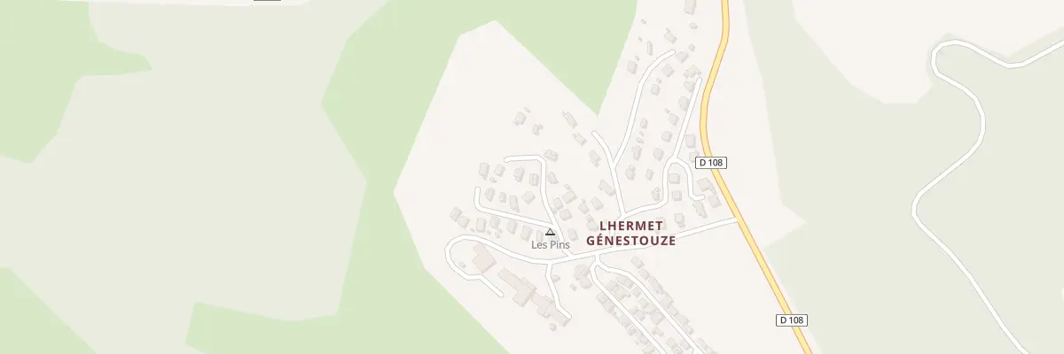 Plan du 6004 Lhermet Genestouze à Lespéron
