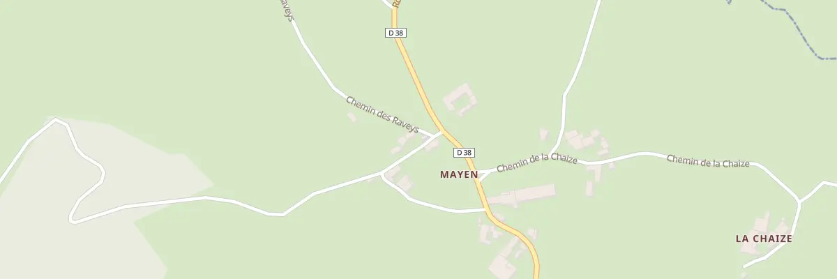 Plan du 185 Che de la Barre à Vêtre-sur-Anzon