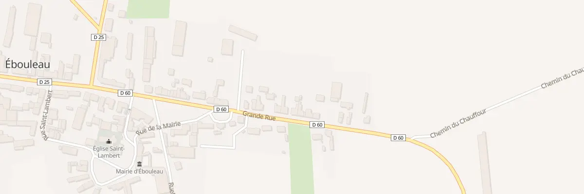 Plan du 57 Gr Gde Rue à Ébouleau