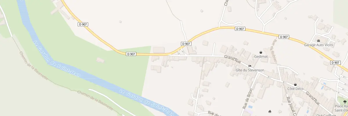 Plan du 213 Grand’Rue à Saint-Jean-du-Gard