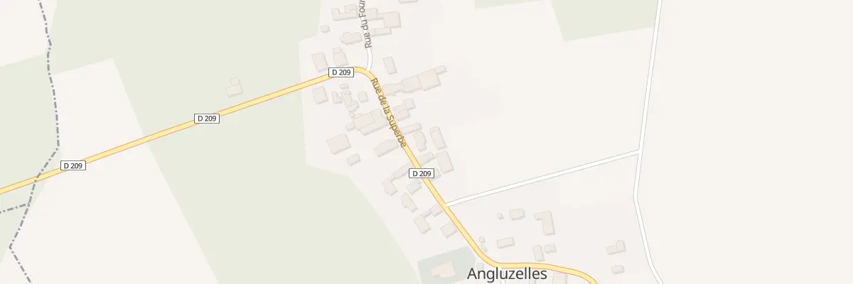 Plan du 6 Rue de la Superbe à Angluzelles-et-Courcelles