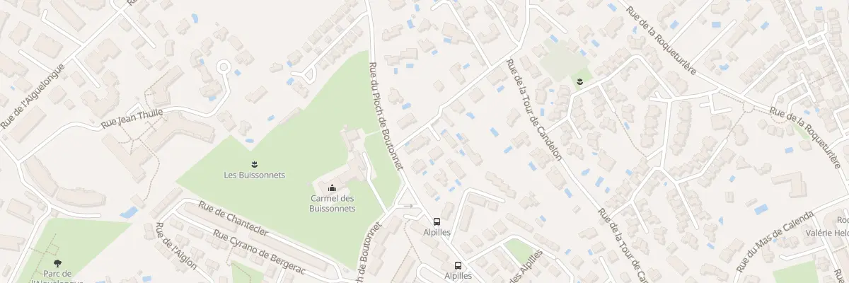 Plan du 38 Rue de la Combe de Bonesta à Montpellier