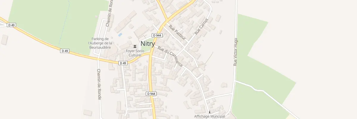 Plan du 1 Rue Carnot à Nitry
