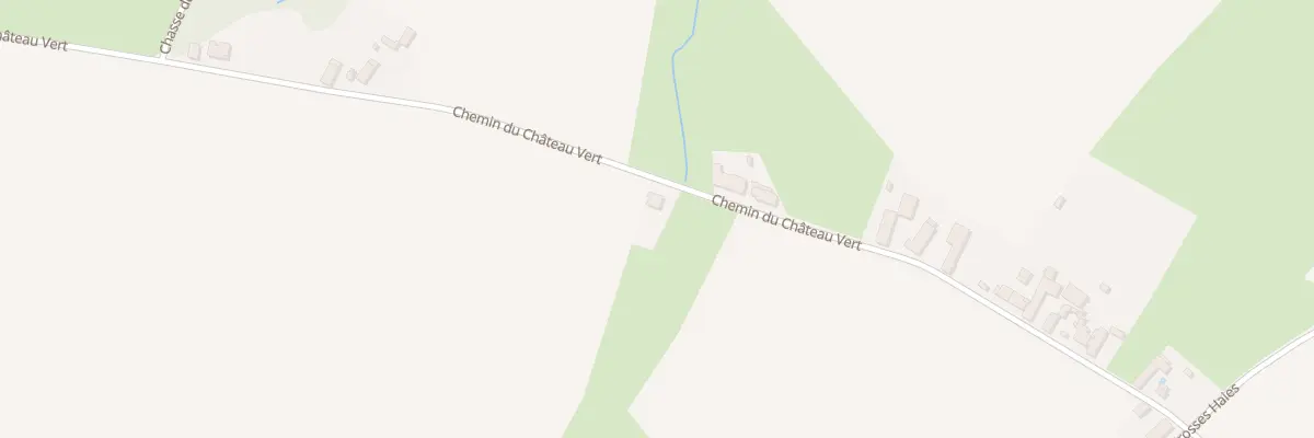 Plan du 2 Che du Chateau Vert à Taisnières-sur-Hon