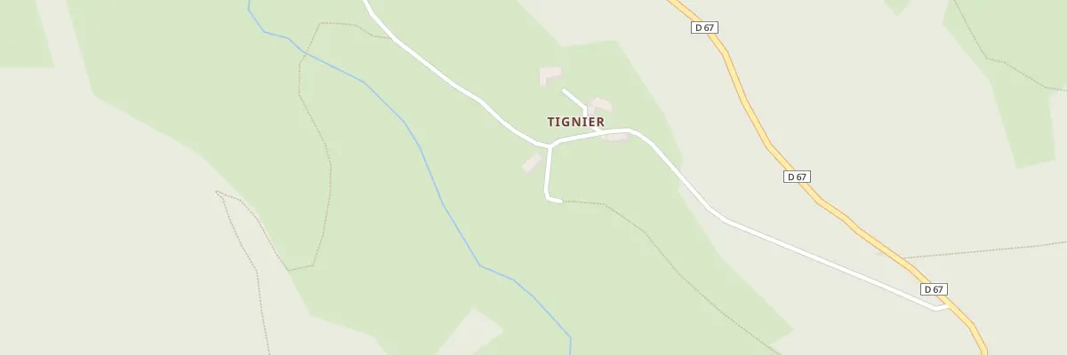 Plan du 6 Ham de Tignier à Saint-Romain