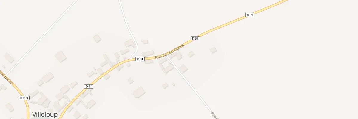 Plan du 26 Rue des Ecreignes à Villeloup