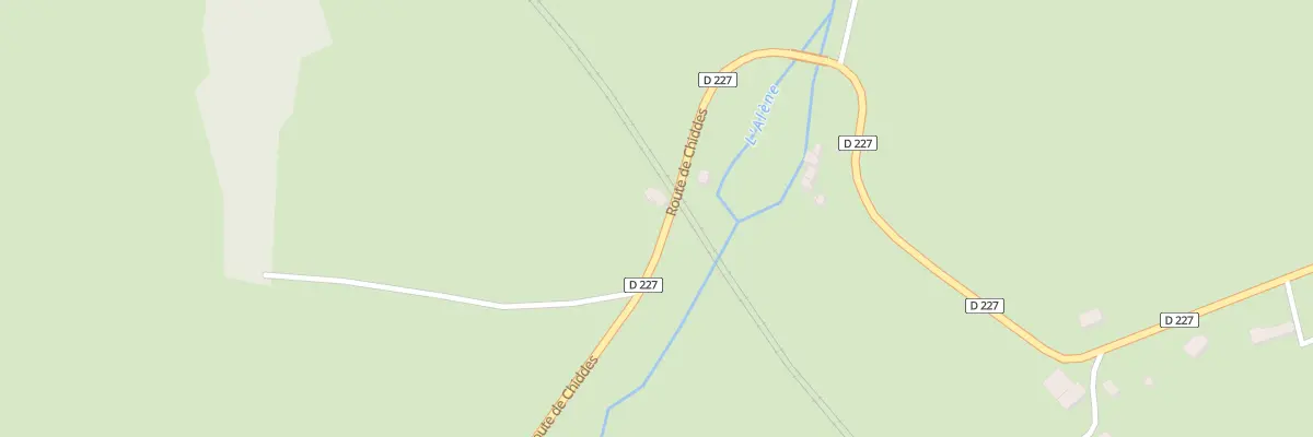 Plan du 28A Le Buisson Godier à Avrée