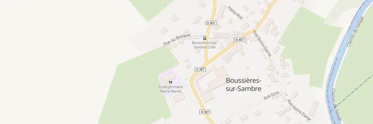 Plan du 3 Rue Alfred Cren à Boussières-sur-Sambre
