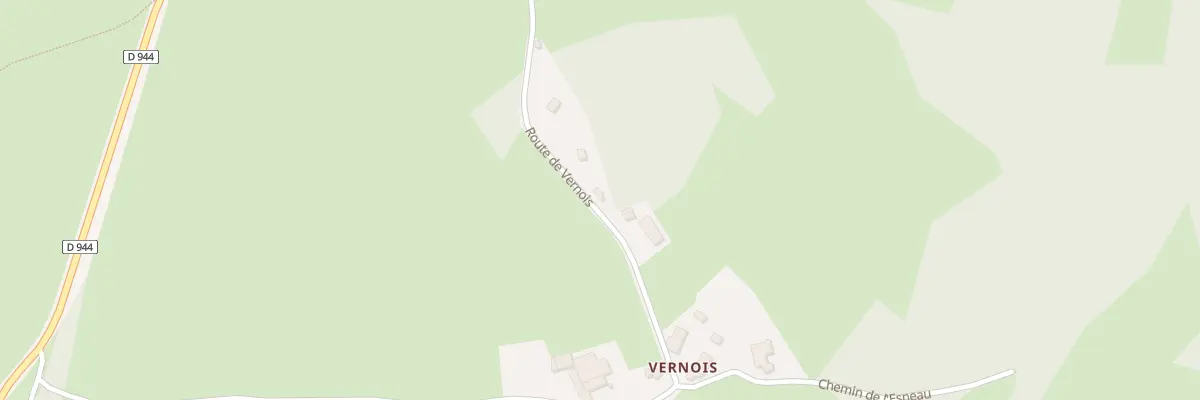 Plan du 17 Rte de Vernois à Chastellux-sur-Cure