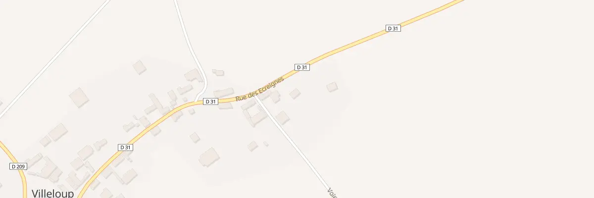 Plan du 28 Rue des Ecreignes à Villeloup