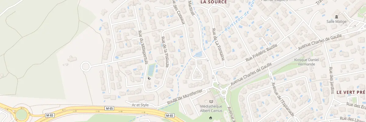 Plan du 12 Rue des Coteaux à Clapiers