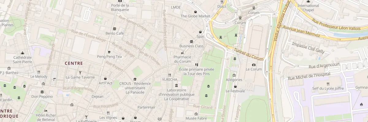 Plan du 4 Rue du Pila Saint Gély à Montpellier