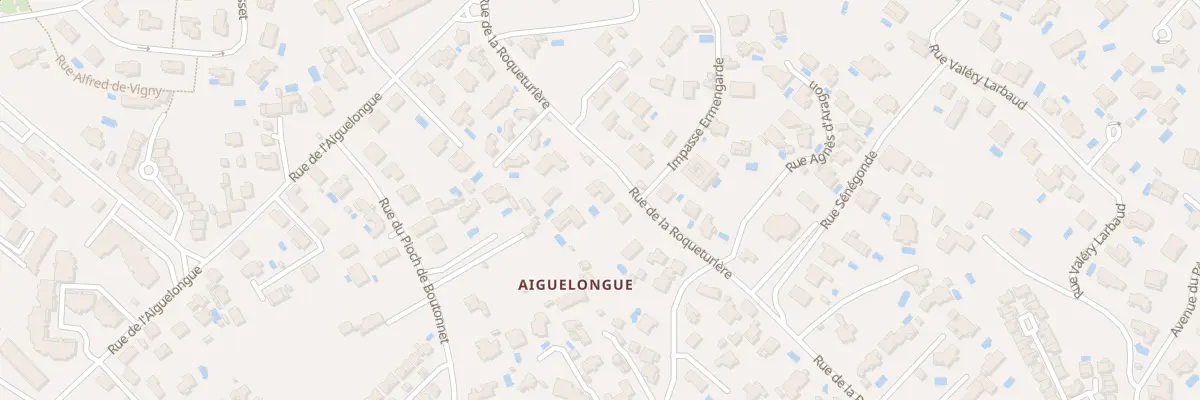 Plan du 1131 Rue de la Roqueturière à Montpellier