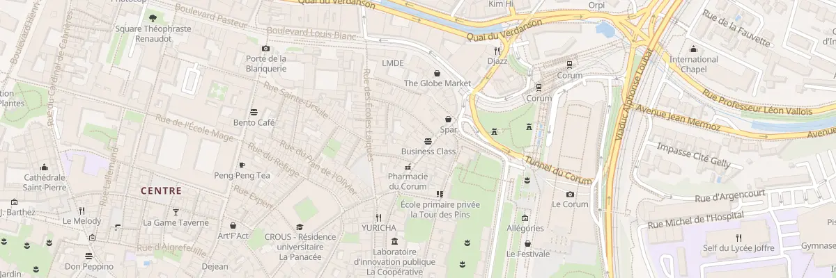 Plan du 17 Rue du Pila Saint Gély à Montpellier