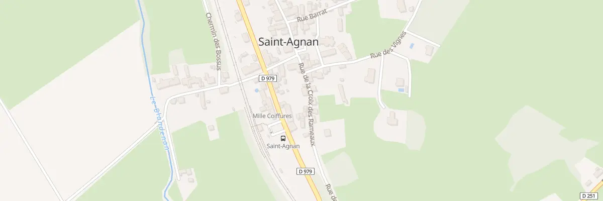 Plan du 2 Rue de la Croix des Rameaux à Saint-Agnan