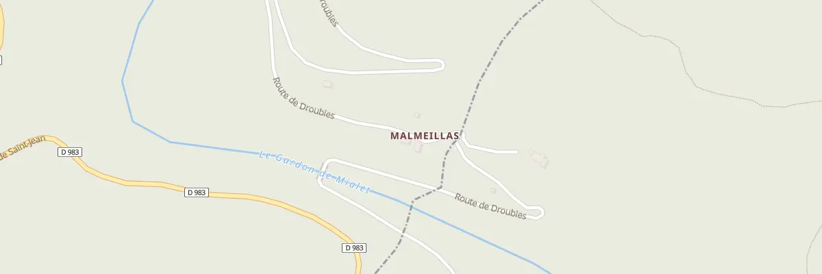 Plan du 5126 Masmeillas à Saint-Étienne-Vallée-Française