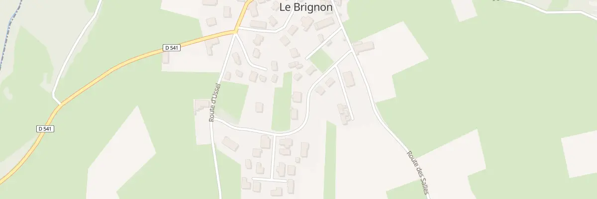 Plan du 4 Lot Les Belles Terres au Brignon