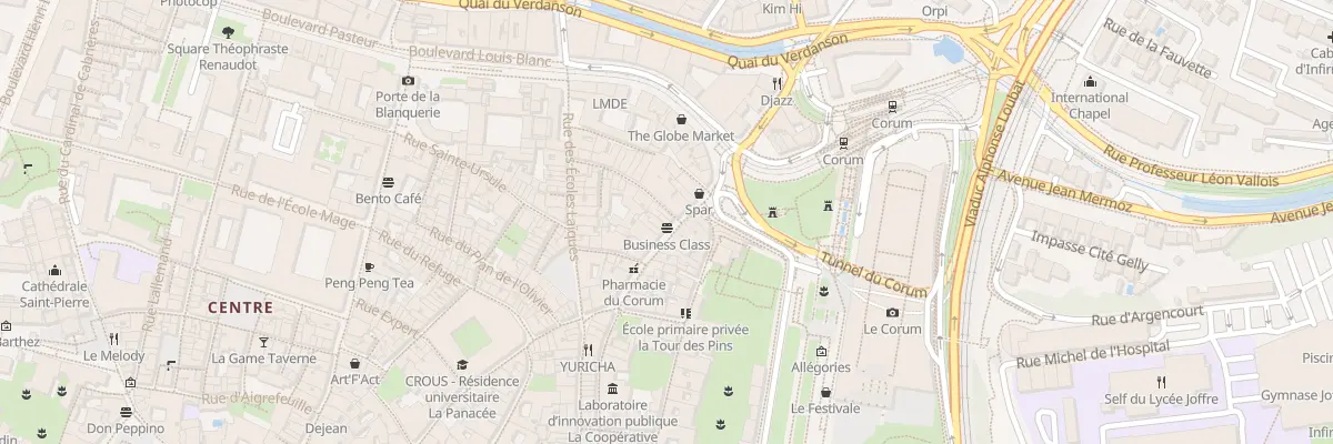 Plan du 23 Rue du Pila Saint Gély à Montpellier