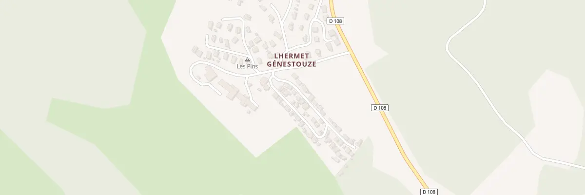 Plan du 5419 Lhermet Genestouze à Lespéron