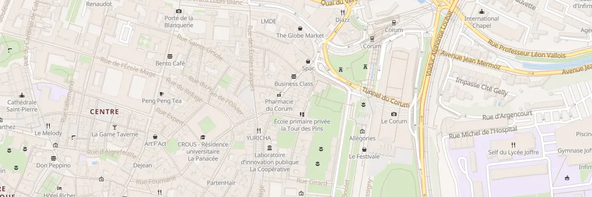 Plan du 10 Rue du Pila Saint Gély à Montpellier