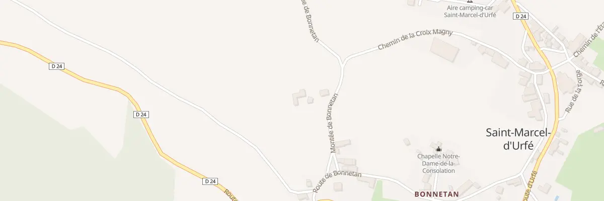 Plan du 5067 Bonnetan à Saint-Marcel-d’Urfé