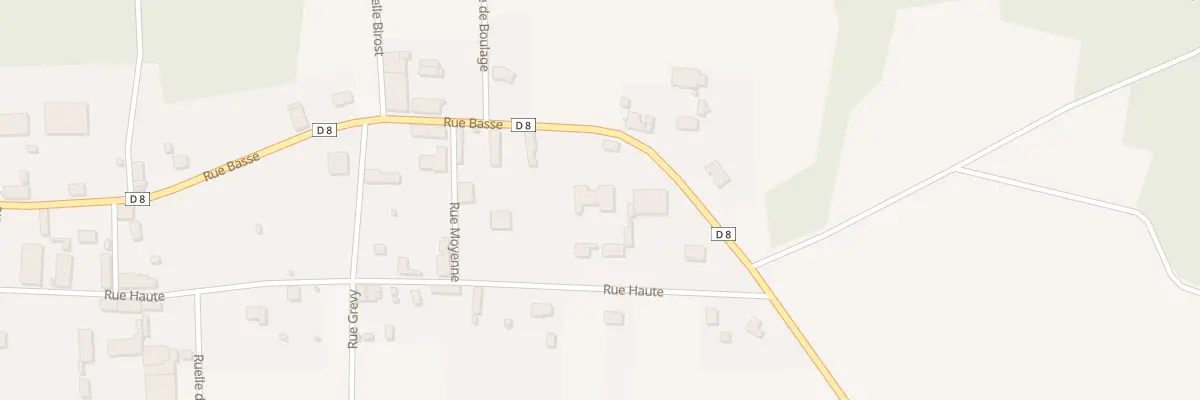 Plan du 1 Rue Basse à Étrelles-sur-Aube