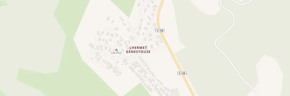 Plan du 5357 Lhermet Genestouze à Lespéron