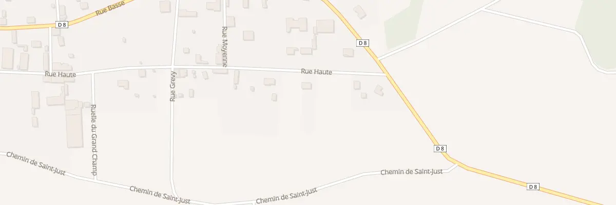 Plan du 7 Rue Haute à Étrelles-sur-Aube