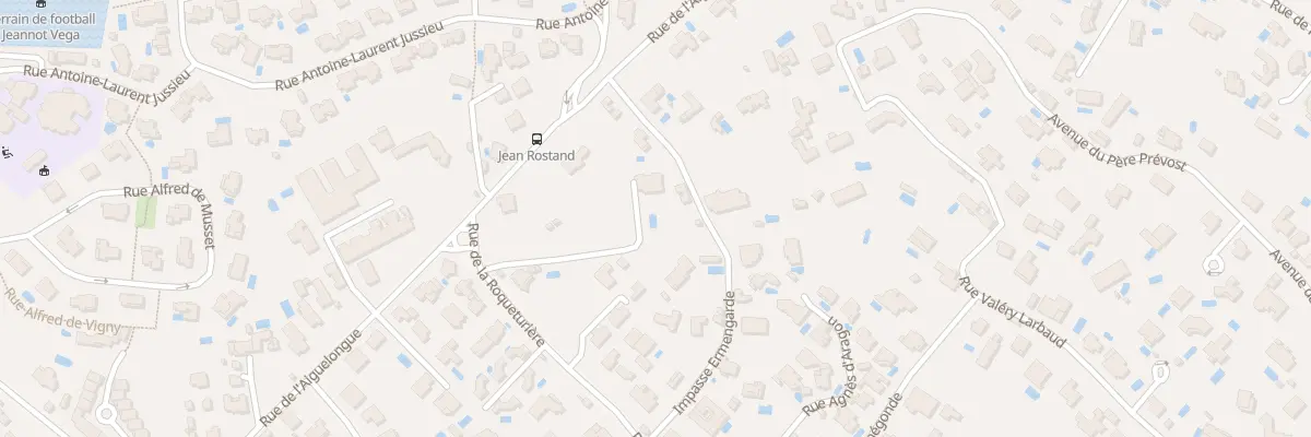 Plan du 1290 Rue de la Roqueturière à Montpellier