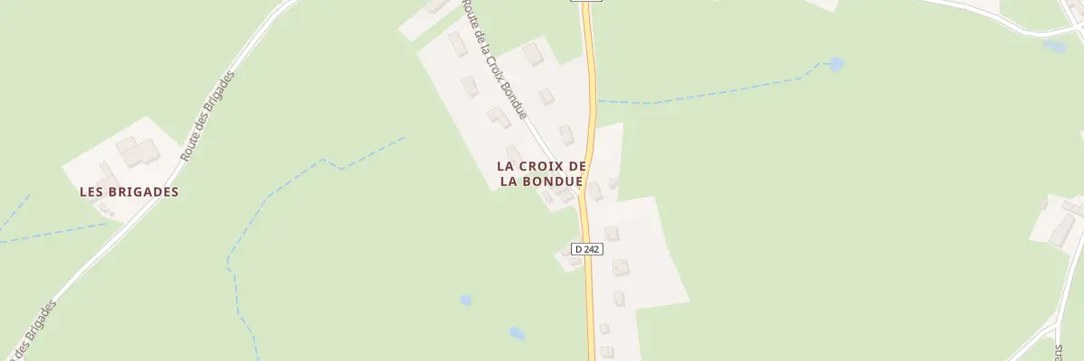 Plan du 5164 La Croix de la Bondue à Saint-Agnan