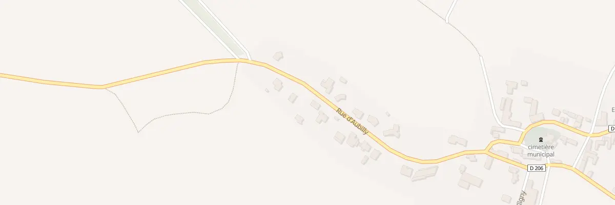 Plan du 15T Rue d’Aubilly à Saint-Euphraise-et-Clairizet