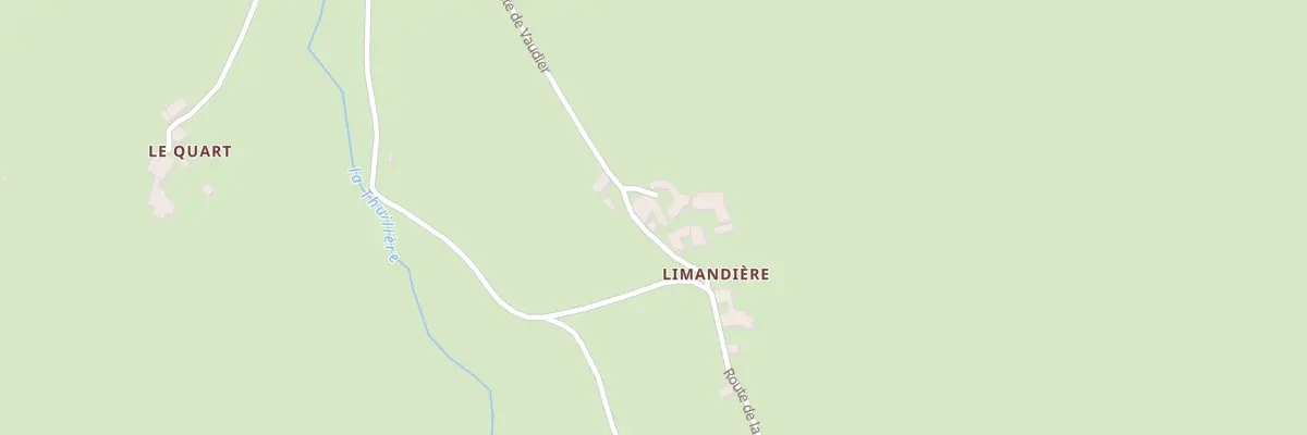 Plan du 75 Rte de Vaudier à Juré