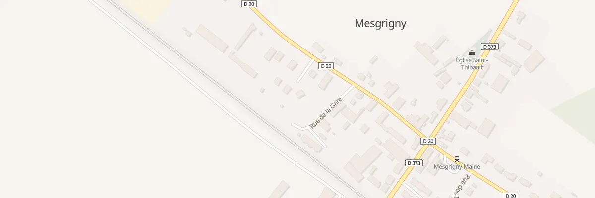 Plan du 4 All des Ancolies à Mesgrigny