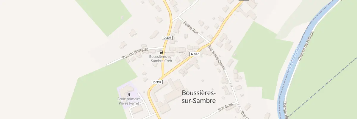 Plan du 9 Rue Alfred Cren à Boussières-sur-Sambre