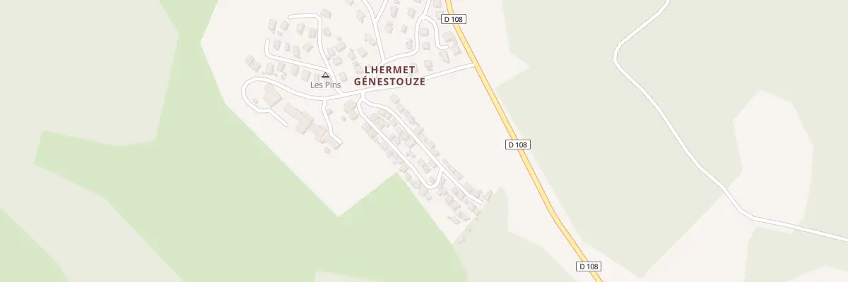 Plan du 5403 Lhermet Genestouze à Lespéron
