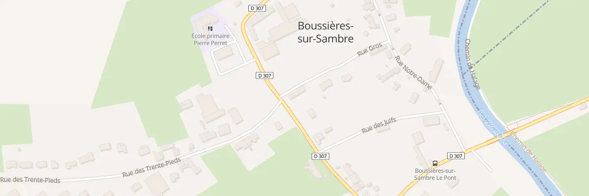 Plan du 2 Rue Gros à Boussières-sur-Sambre