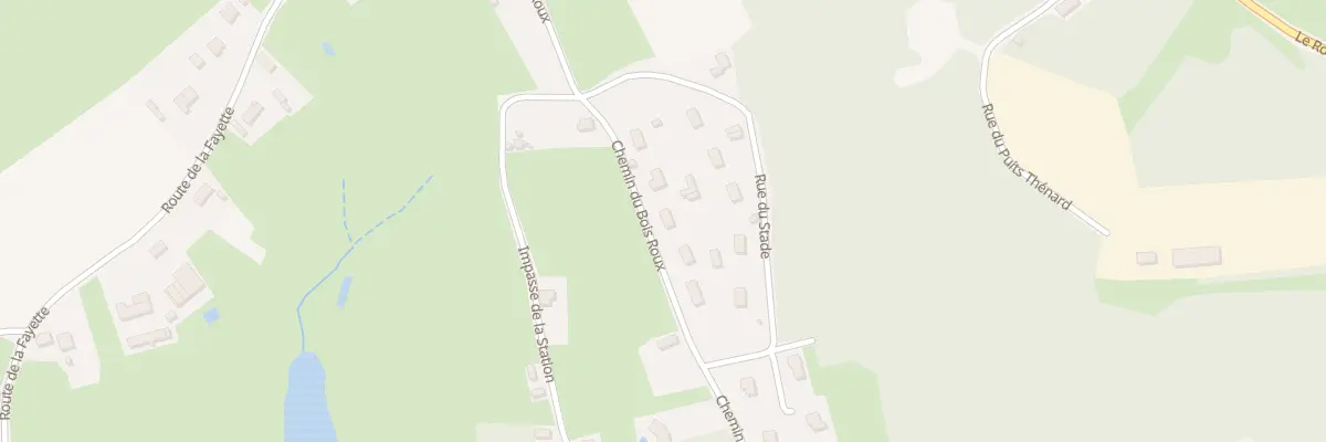 Plan du 5 Rue du Stade à Chalmoux