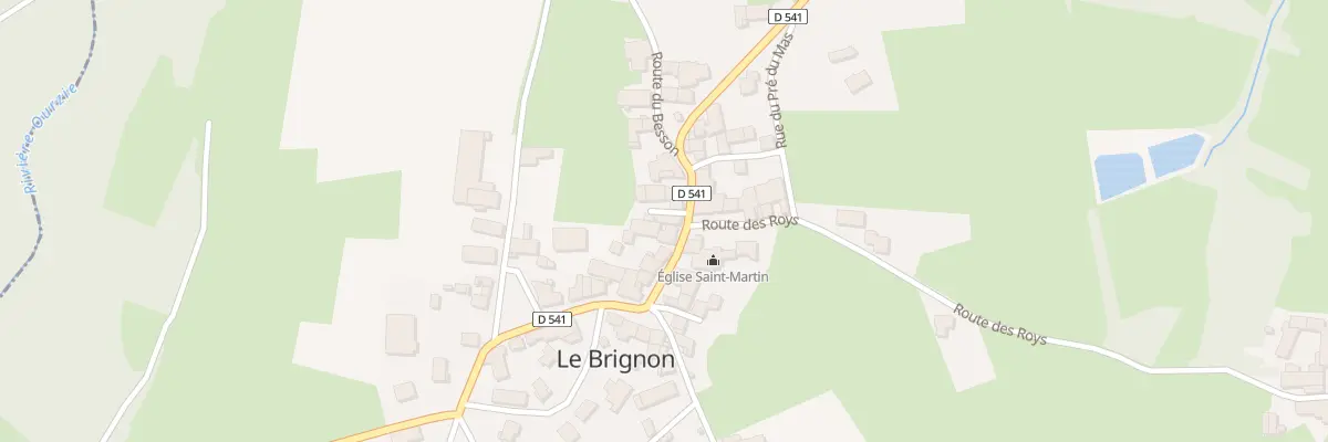 Plan du 5 Imp de la Mairie au Brignon