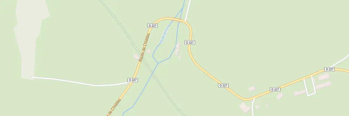 Plan du 33 Le Moulin à Avrée