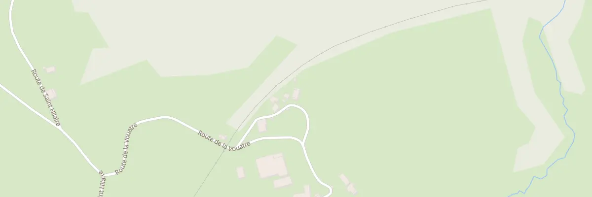 Plan du 87 La Vouatre à Châtin