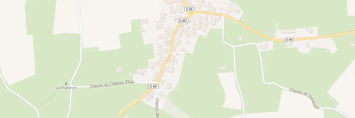 Plan du 145 Rte de Stevenson au Brignon