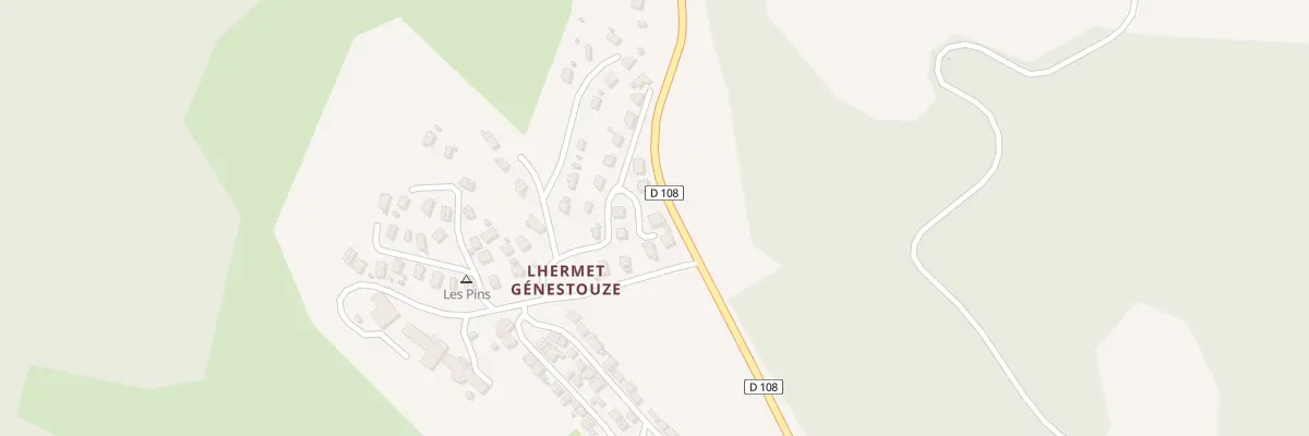 Plan du 5350 Lhermet Genestouze à Lespéron