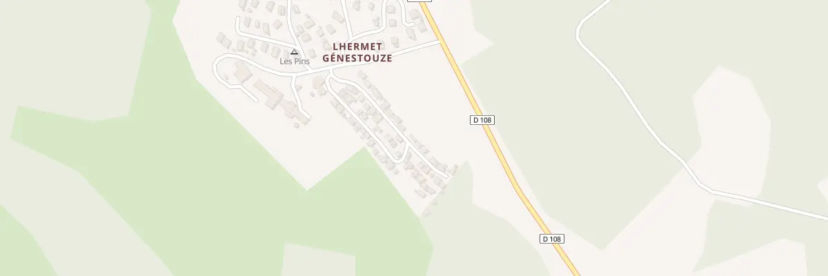 Plan du 5406 Lhermet Genestouze à Lespéron