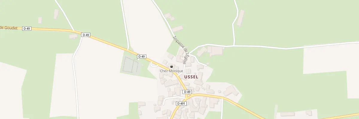 Plan du 55 Imp de l’Église au Brignon