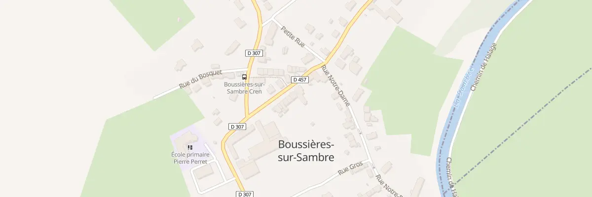 Plan du 16 Rue Alfred Cren à Boussières-sur-Sambre