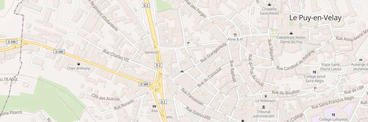 Plan du 10 Rue Boucher de Perthes à Coubon