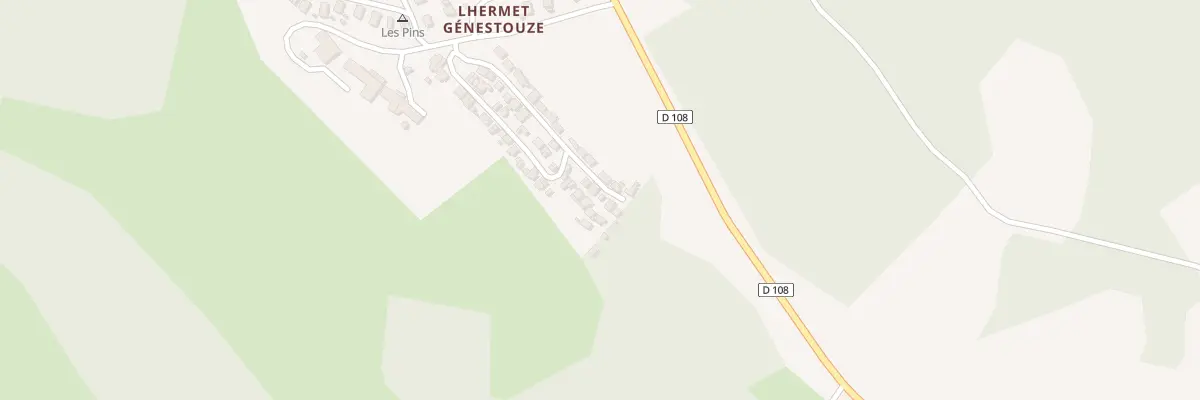 Plan du 5393 Lhermet Genestouze à Lespéron