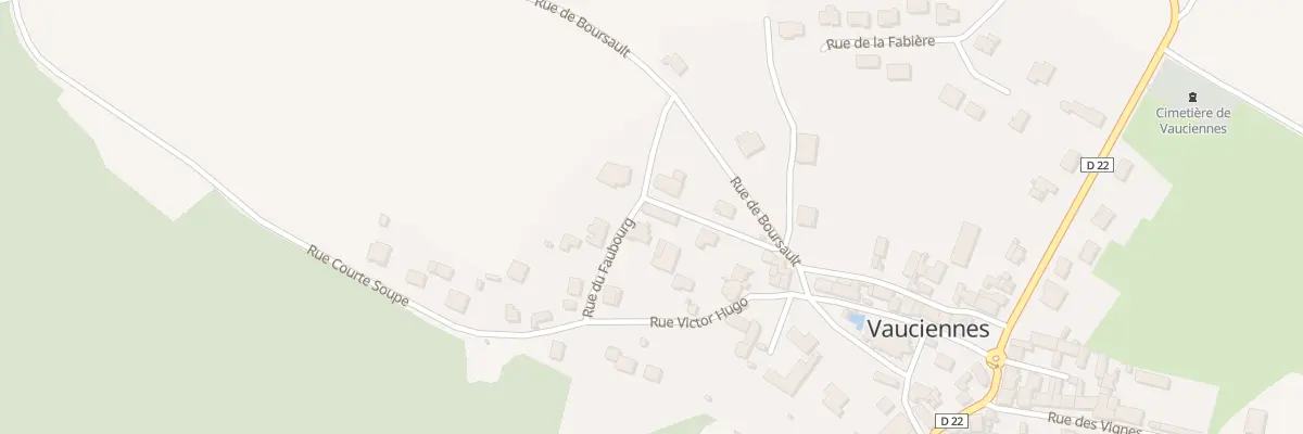 Plan du 5 Rue des Sites à Vauciennes