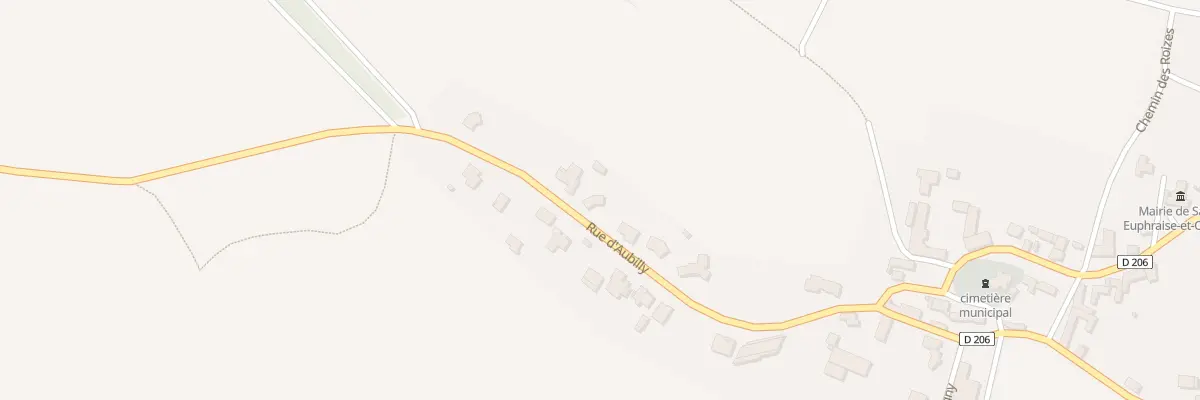 Plan du 10 Rue d’Aubilly à Saint-Euphraise-et-Clairizet